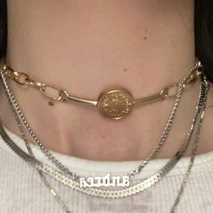 Salvatore Ferragamo recycled choker